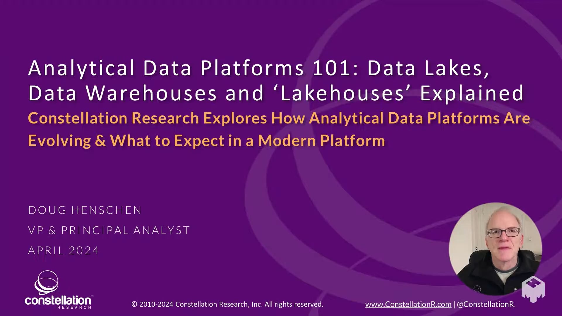 Analytical Data Platforms 101: Data Lakes, Data Warehouses and ...