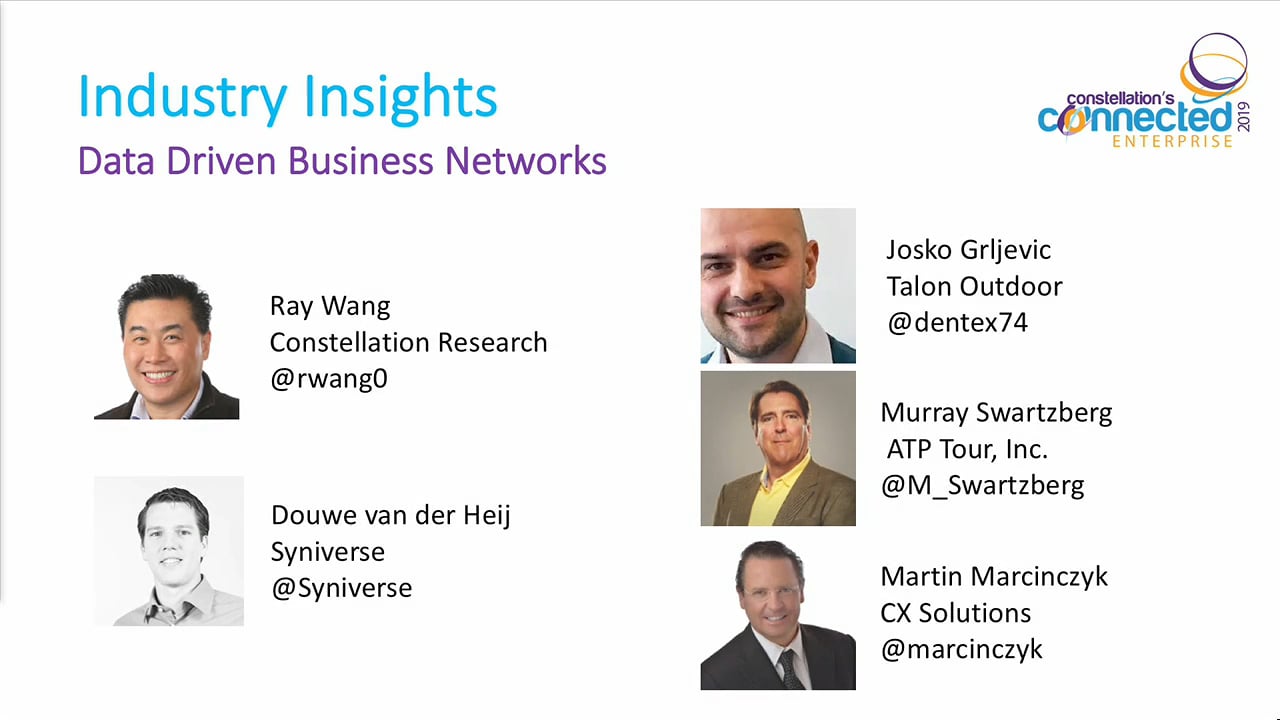 Industry Insights: Data Driven Business Networks 